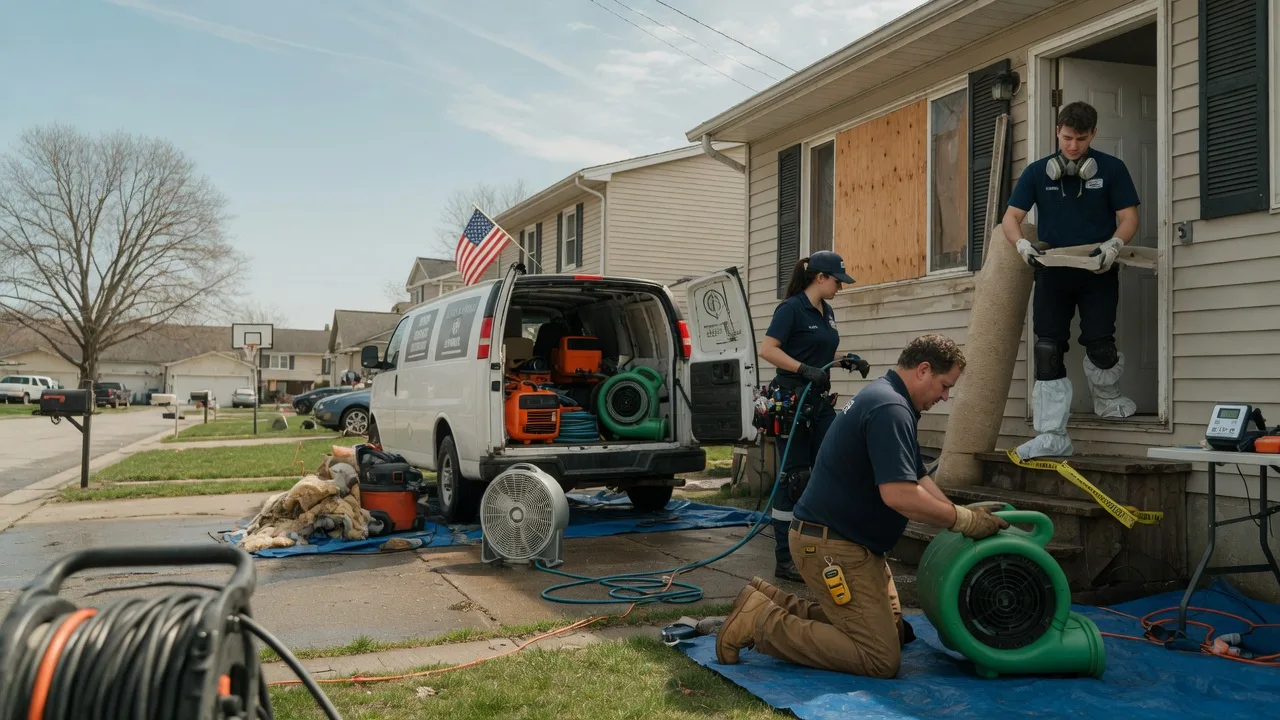 Water Damage Restoration in Orbisonia, PA near me